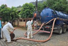 Caminhão hidrojato reforça operações do Saae