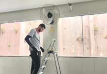 Prefeitura de Guarapari inicia instalação de mais 200 ventiladores nas escolas municipais