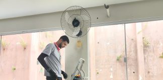 Prefeitura de Guarapari inicia instalação de mais 200 ventiladores nas escolas municipais
