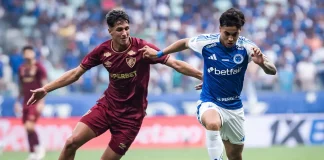 Classificado à Libertadores, Cruzeiro empata com Fluminense e fica distante da briga pelo título brasileiro