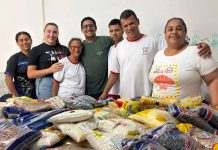 Final do Campeonato Municipal de Futebol arrecada mais de 700 kg de alimentos em Alfredo Chaves