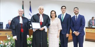 Aldary Nunes Junior toma posse como desembargador do TJES em cerimônia no Pleno