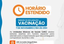 Saúde de Guarapari oferece horário estendido para facilitar emissão da Declaração de Vacinação