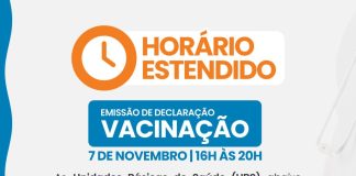 Saúde de Guarapari oferece horário estendido para facilitar emissão da Declaração de Vacinação